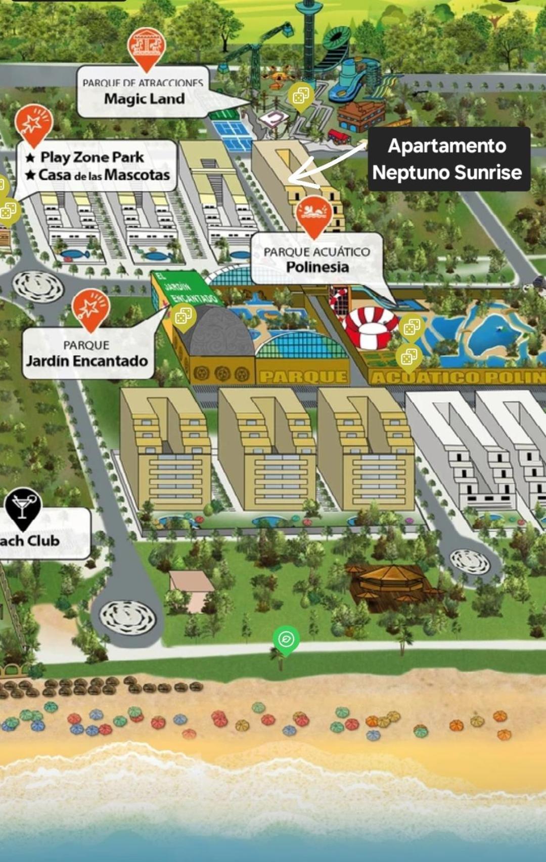 Apartamento Neptuno Sunrise Magic World Oropesa del Mar Bagian luar foto